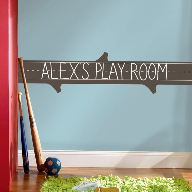 Learning Log Chalkboard Wall Accent Self Stick Decal