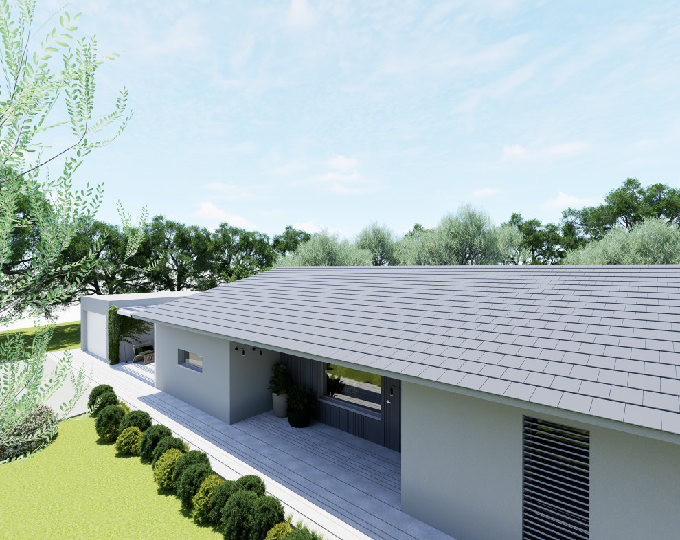 Progetto Spazi esterni Casa AD