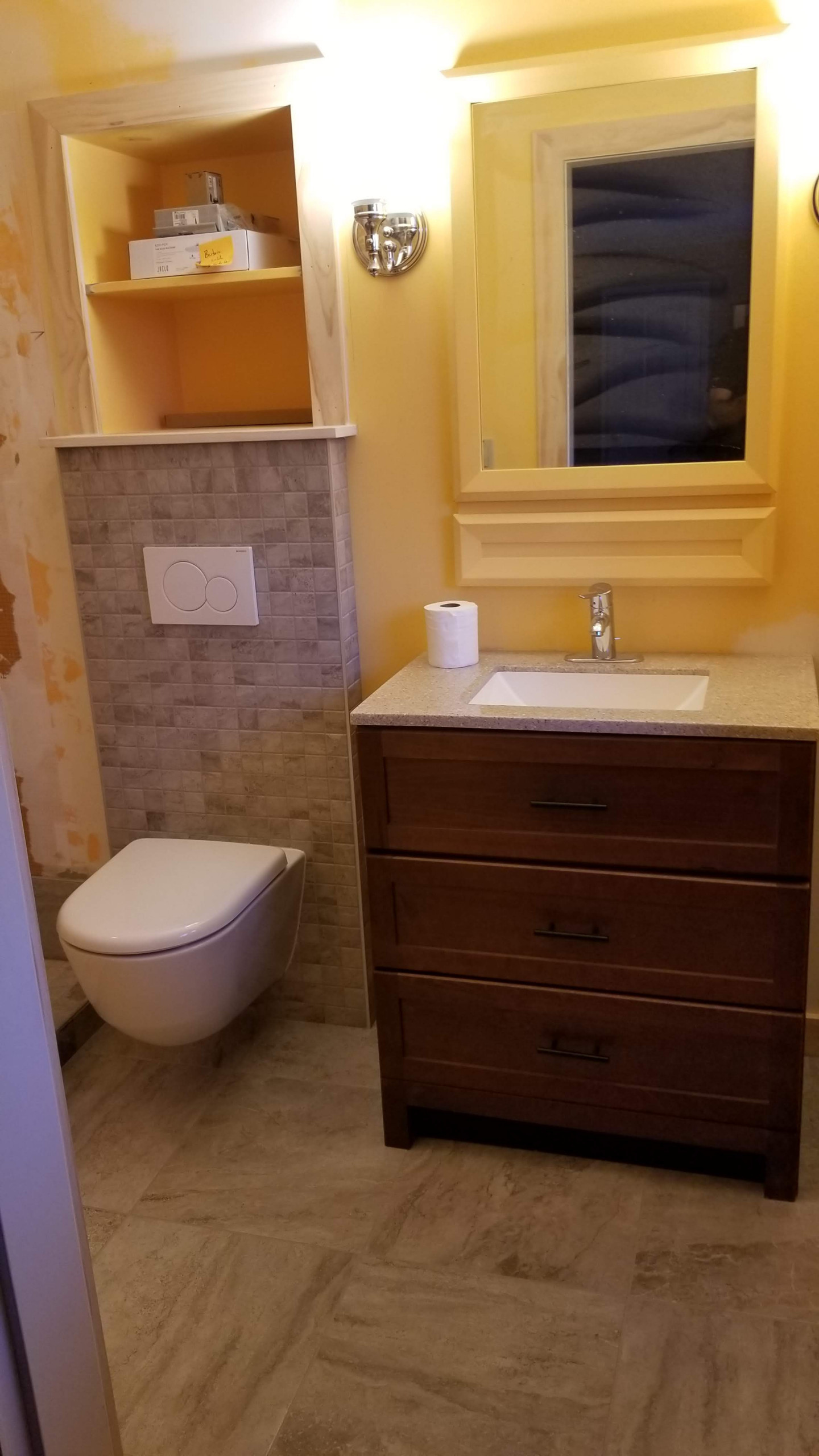 Bathroom Renovation + Tiny Bath Addition