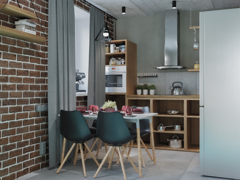 Квартира в стиле лофт