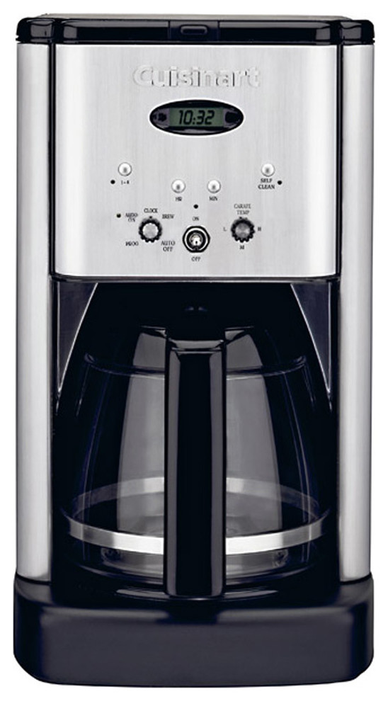 12-Cup Brew Central Programmable Coffeemaker, Brushed Stainless Steel