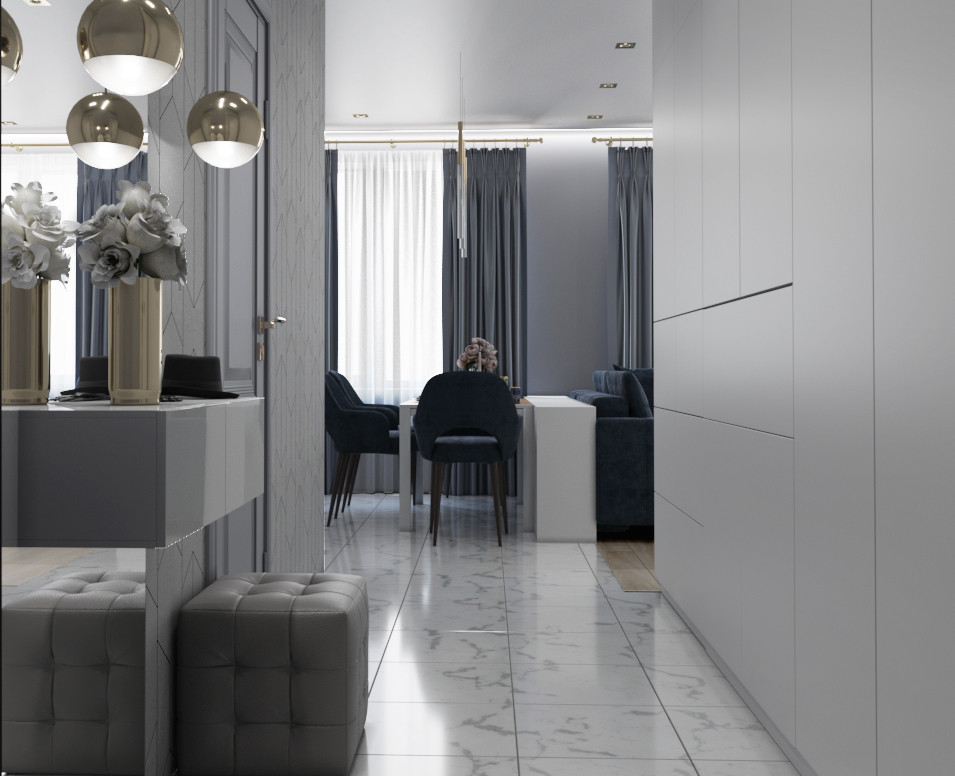 Проект квартиры со свободной планировкой