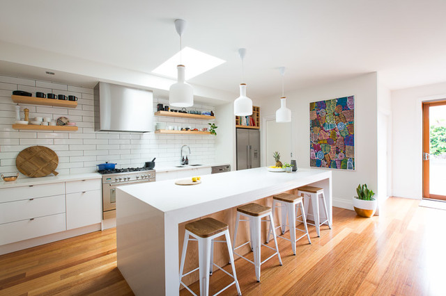 Bentleigh Californian Bungalow - Scandinavian - Kitchen ...