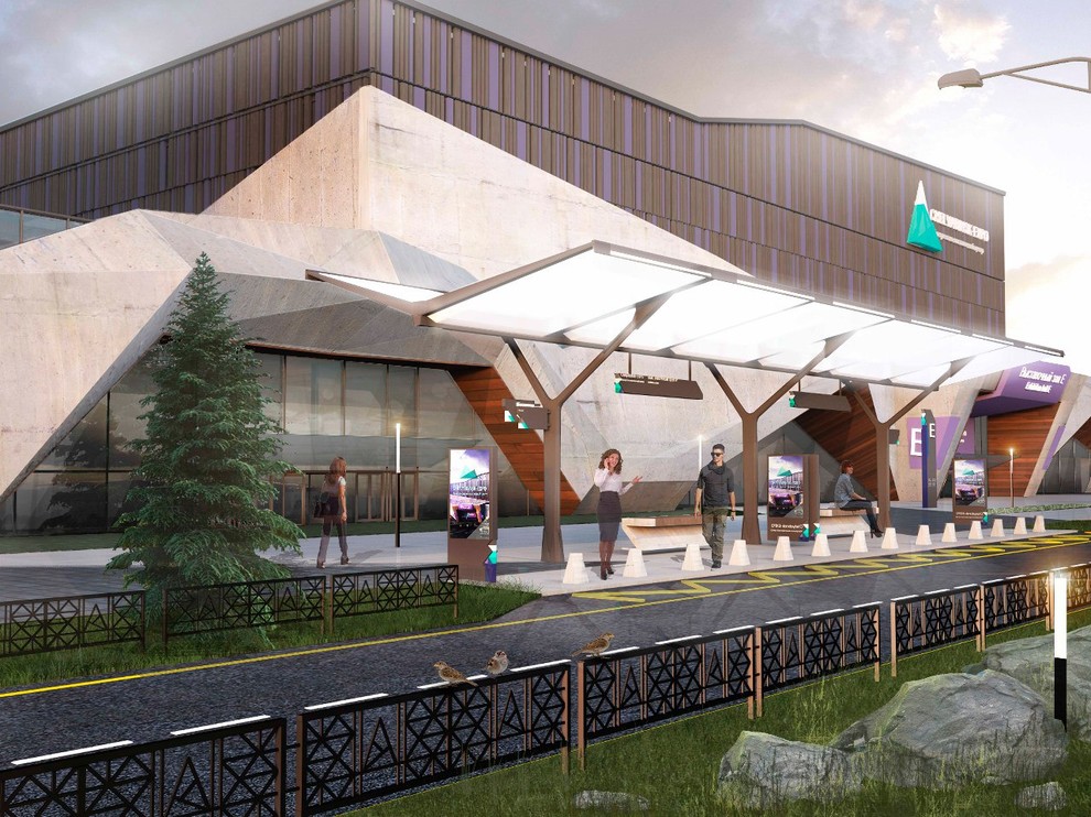 Дизайн-концепция архитектурной среды конгрессно-выставочного комплекса