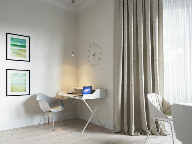 Light and Airy contemporary-arbetsrum