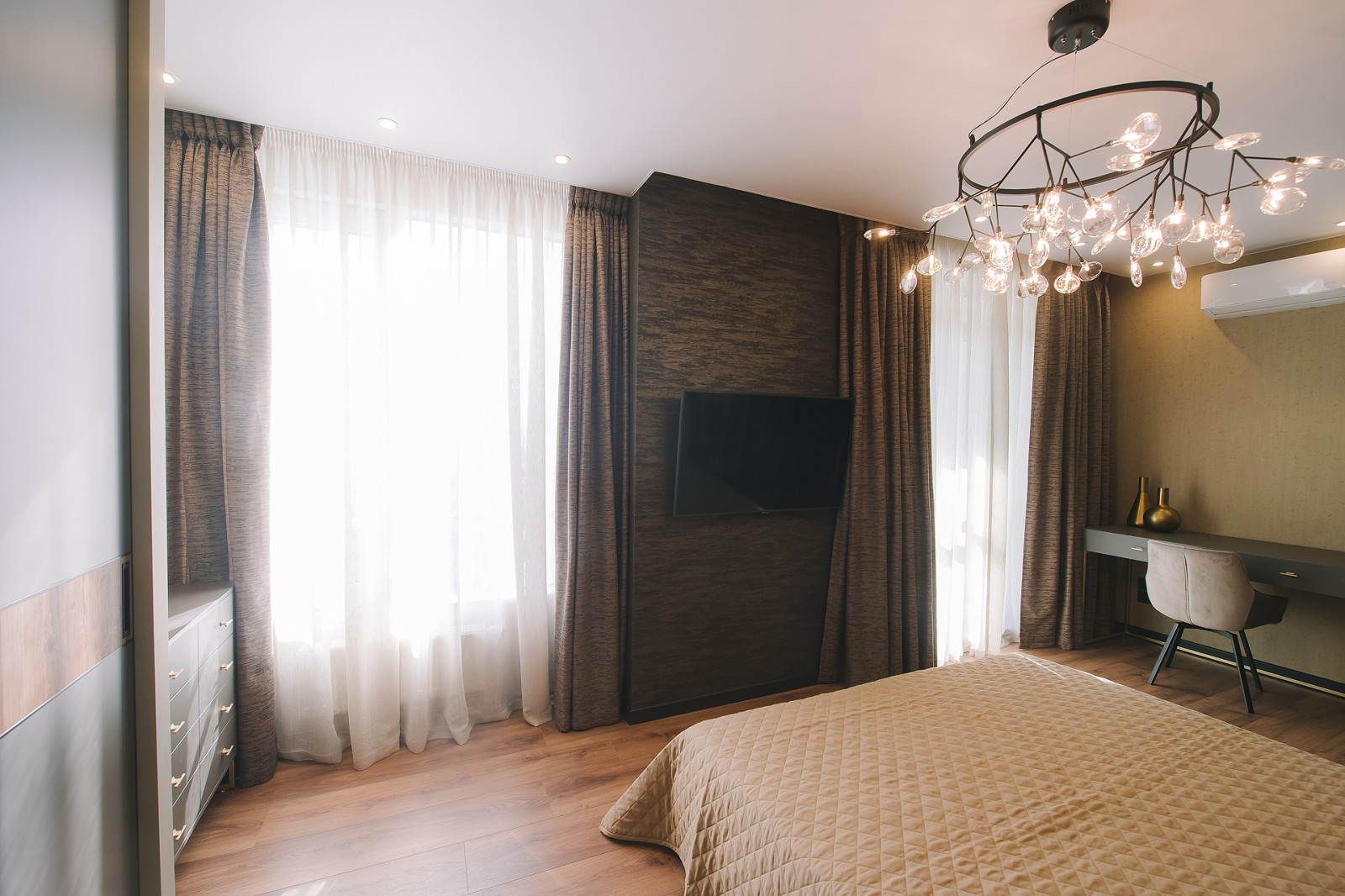 Фото дизайна интерьера готовой квартры