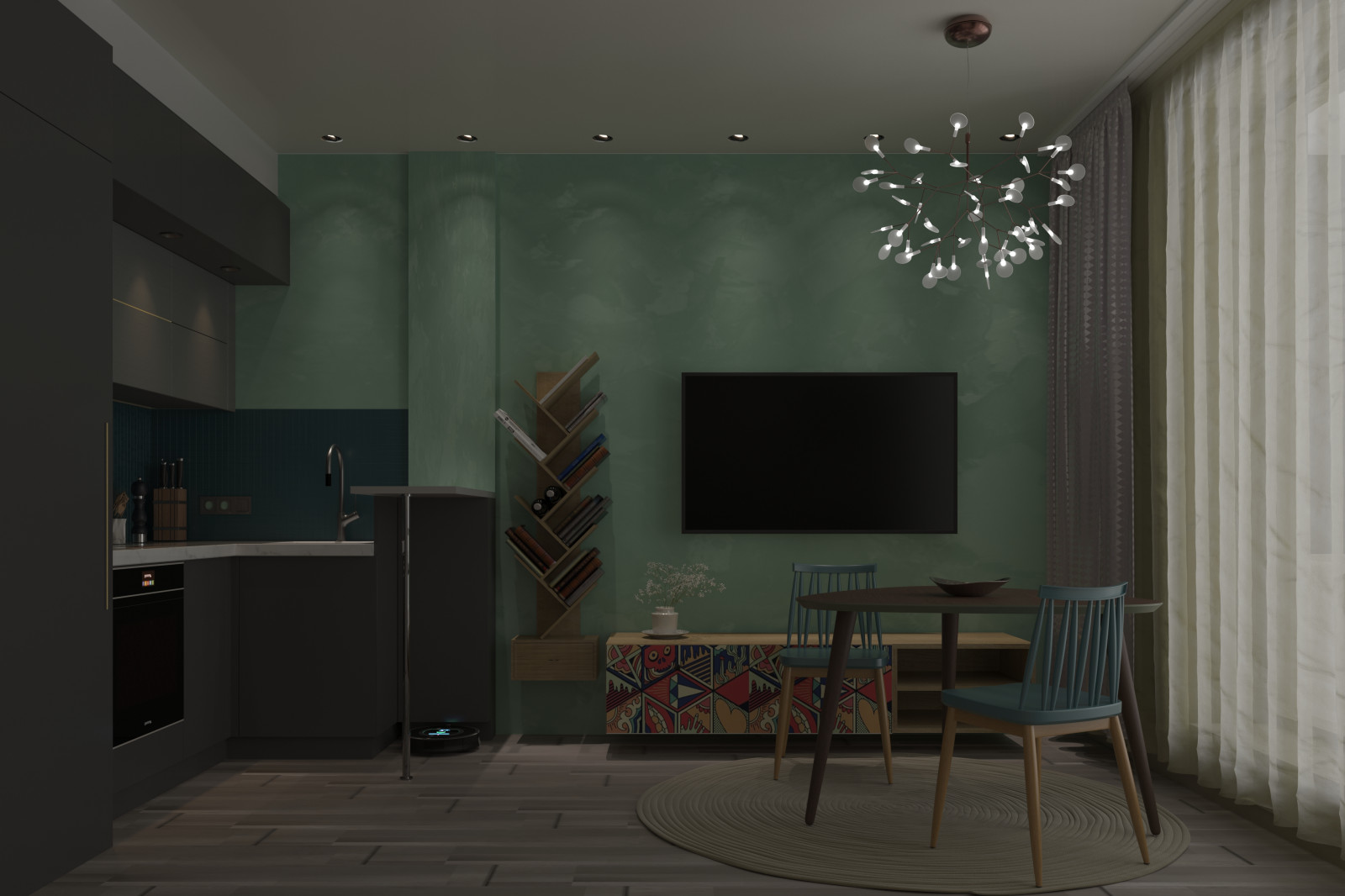 Квартира-студия "Ларус"