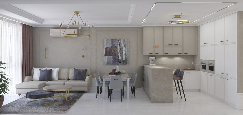 Четырех комнатная квартира 108 м.кв.