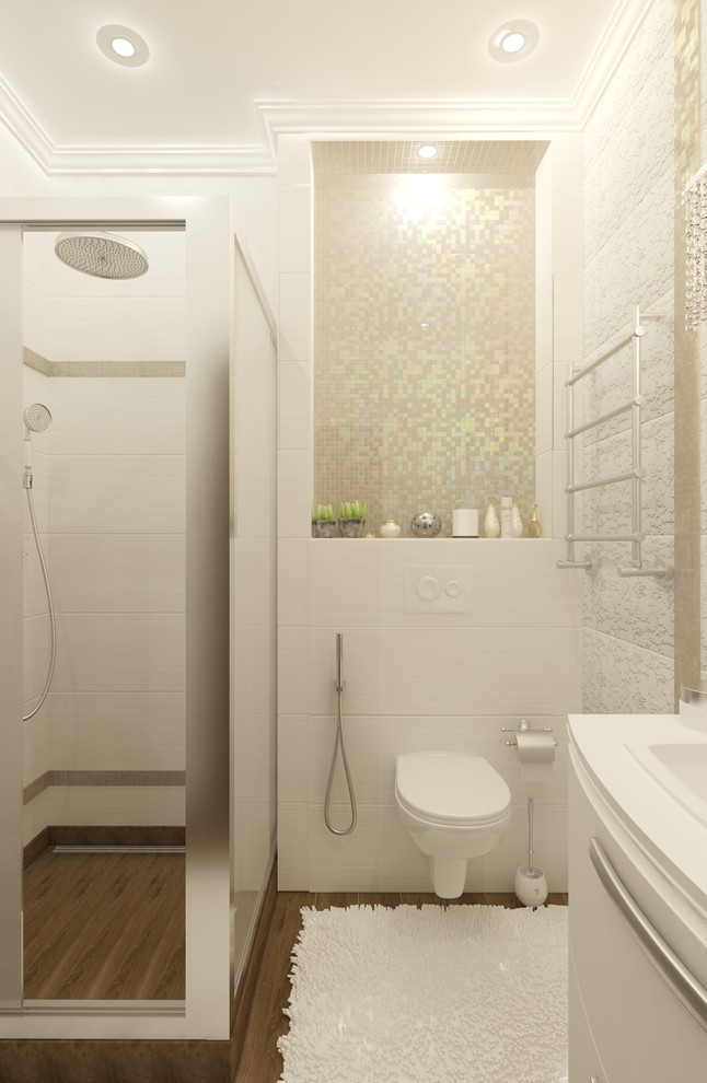 Санузел в современной классике