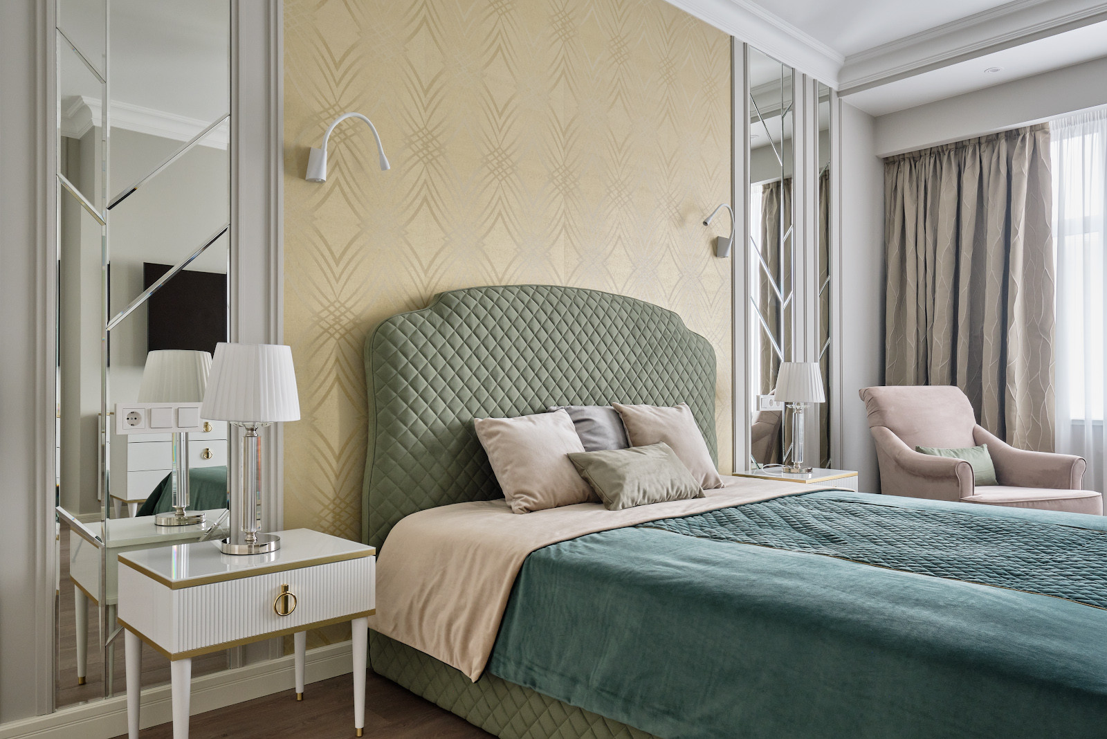 Интерьерная съёмка квартиры в ЖК Триколор (Москва)