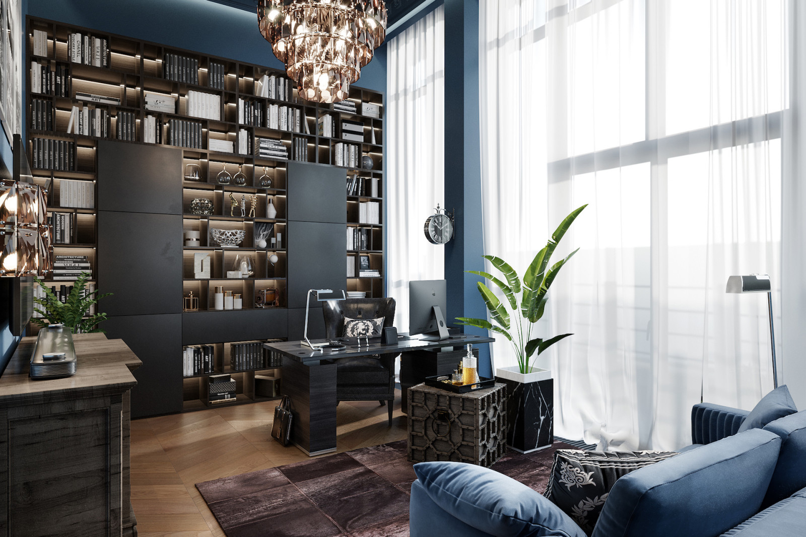 Квартира 200 м² в ЖК «Riverside»