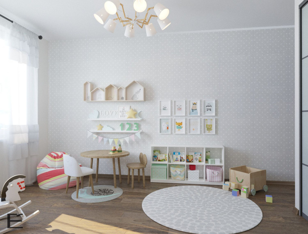 Современная квартира для молодожёнов