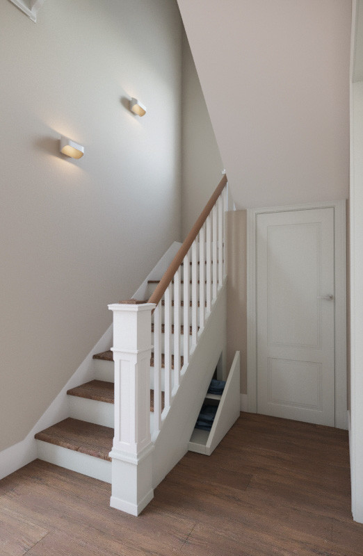 Коттедж в светлых тонах