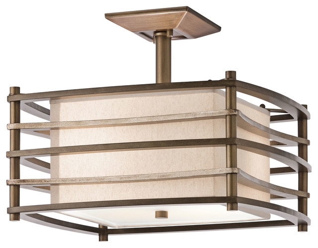 Moxie Semi Flush Ceiling Light by Kichler | 42097CMZ