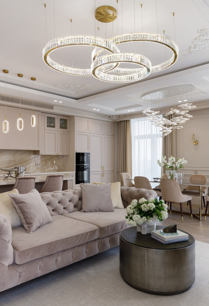 Дизайн-проект квартиры 139 м2 в ЖК "Spires"