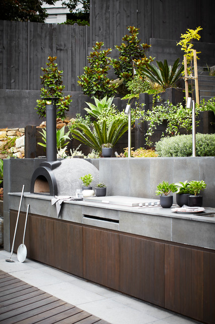 Mosman contemporary-courtyard