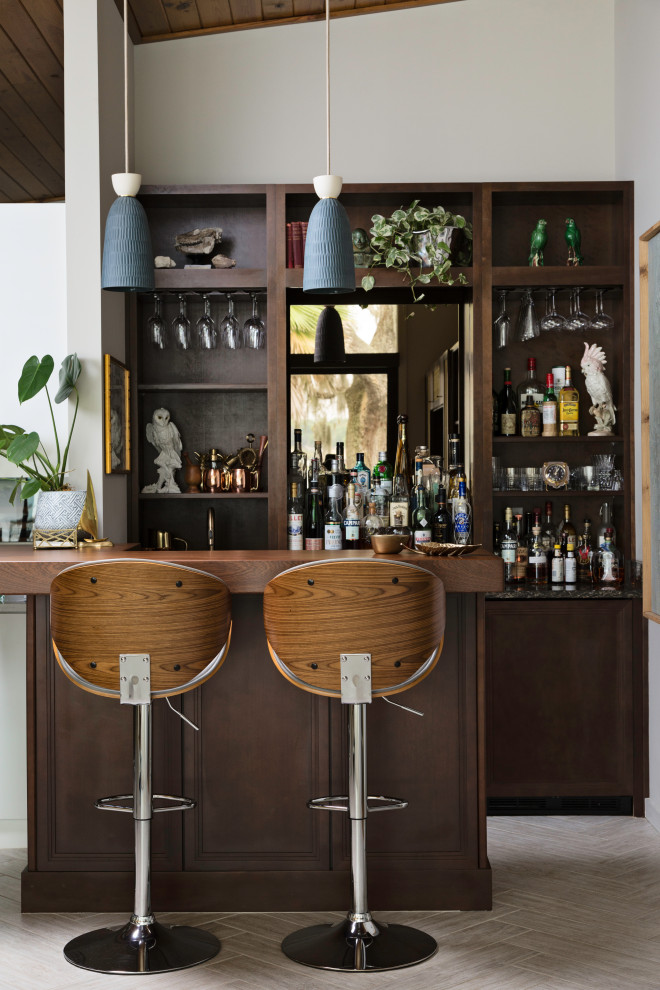 MID CENTURY MASTERPIECE - Midcentury - Home Bar - Miami - by Motivo ...