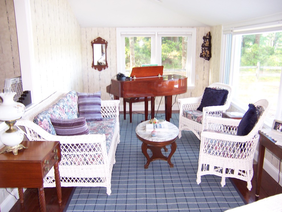 Need a way to make our antique wicker more comfortable and updated ...