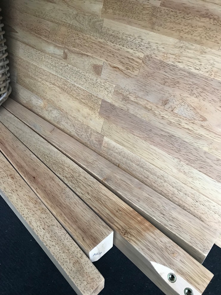 Can I spray paint a stained wood table?