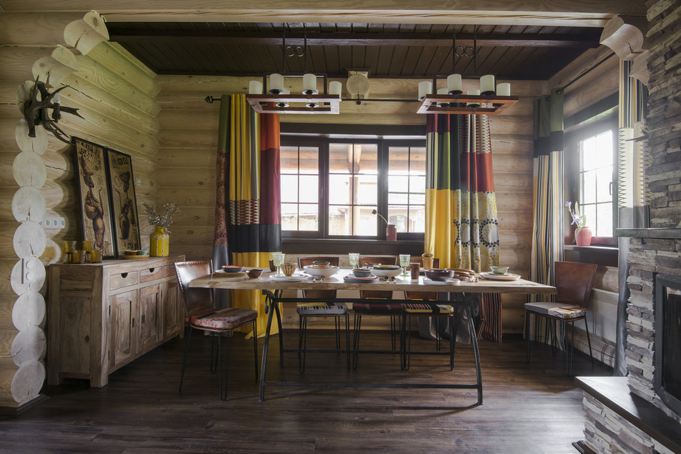 В гостях: Сруб с африканскими мотивами под Истрой