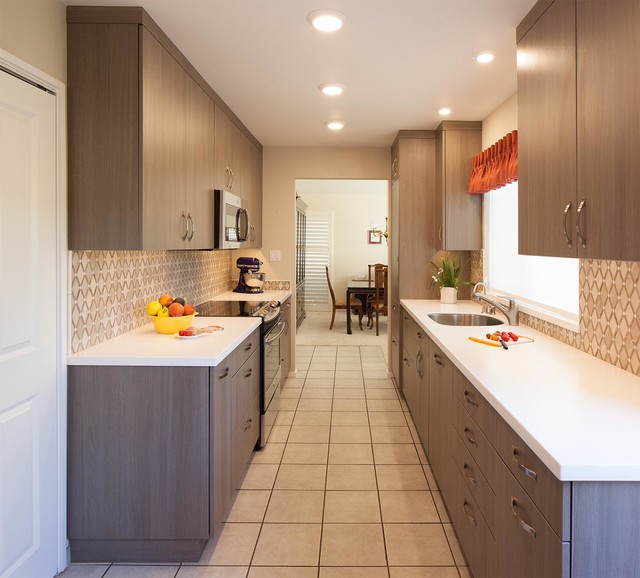 Modern Galley Kitchen in Alameda - Modern - Kitchen - San Francisco