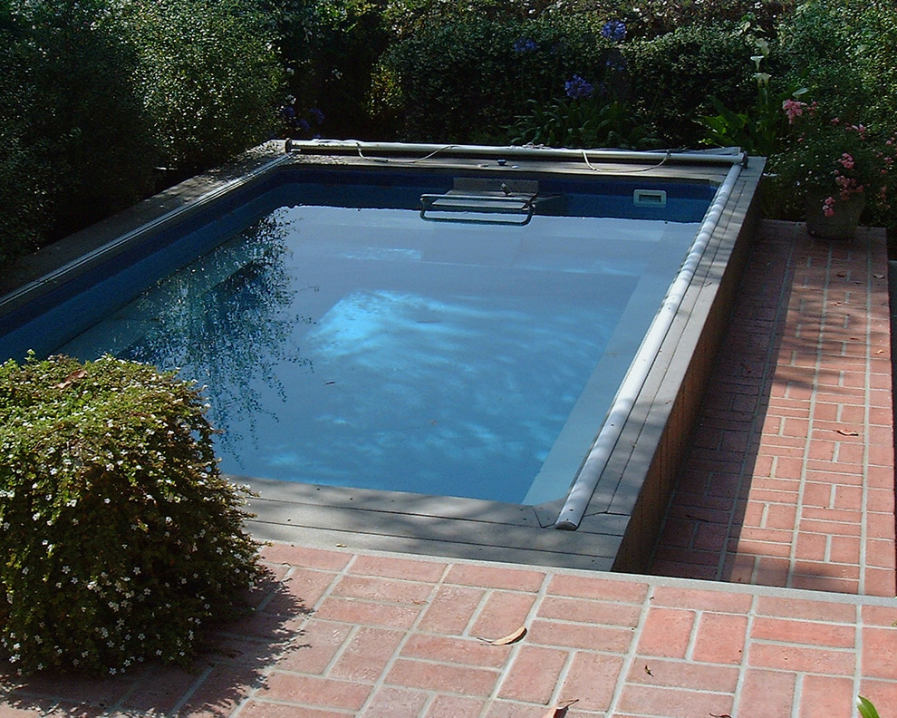 Traditional pool in Los Angeles.