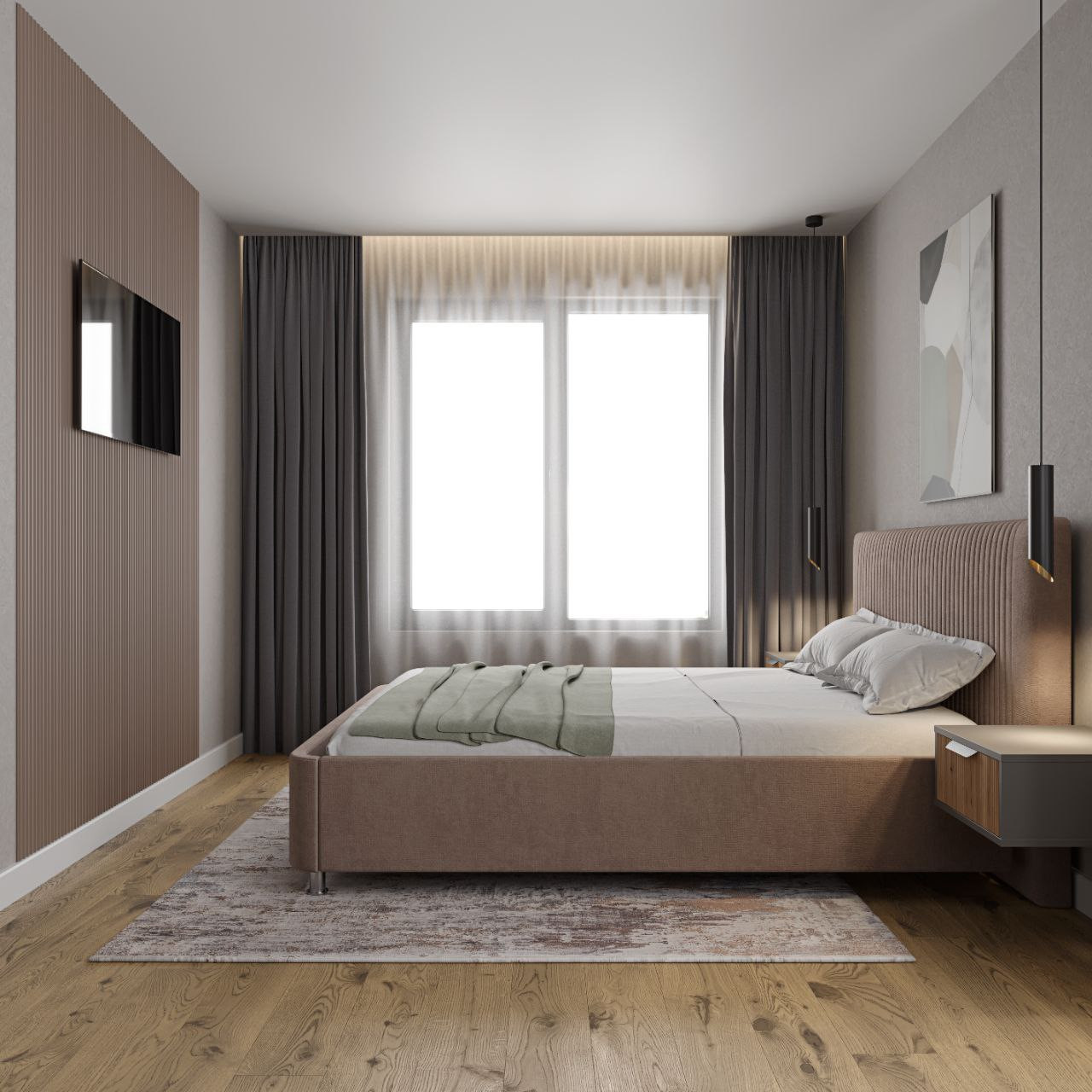 Двухкомнатная квартира