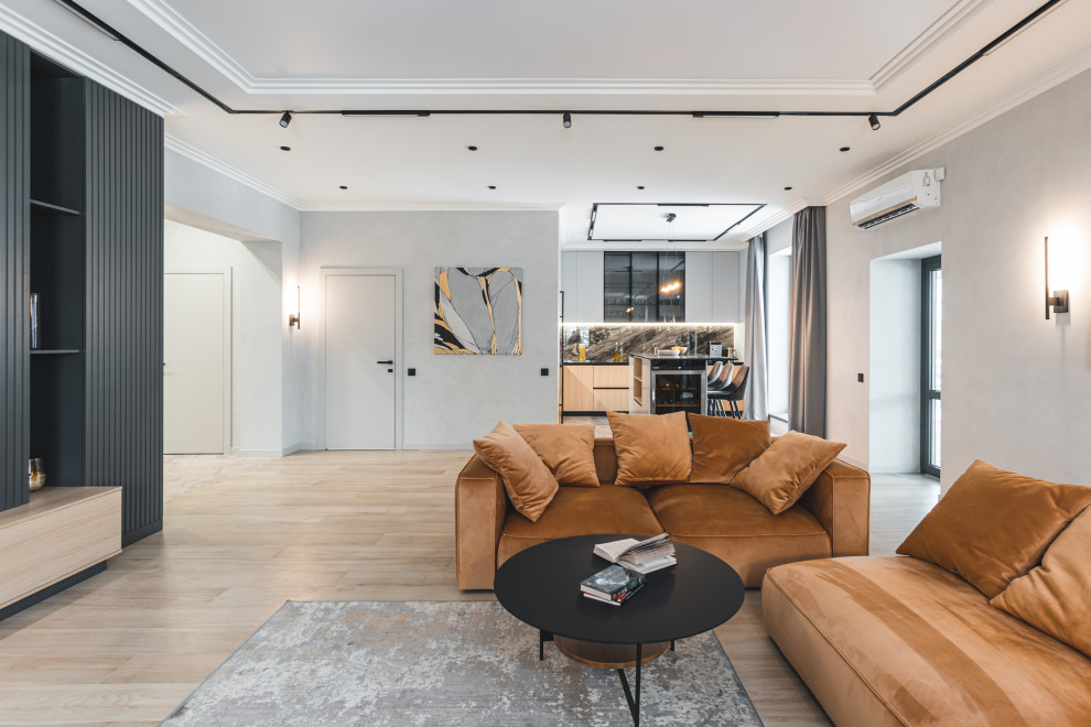 Реализованный интерьер частного дома площадью 300 кв.м.