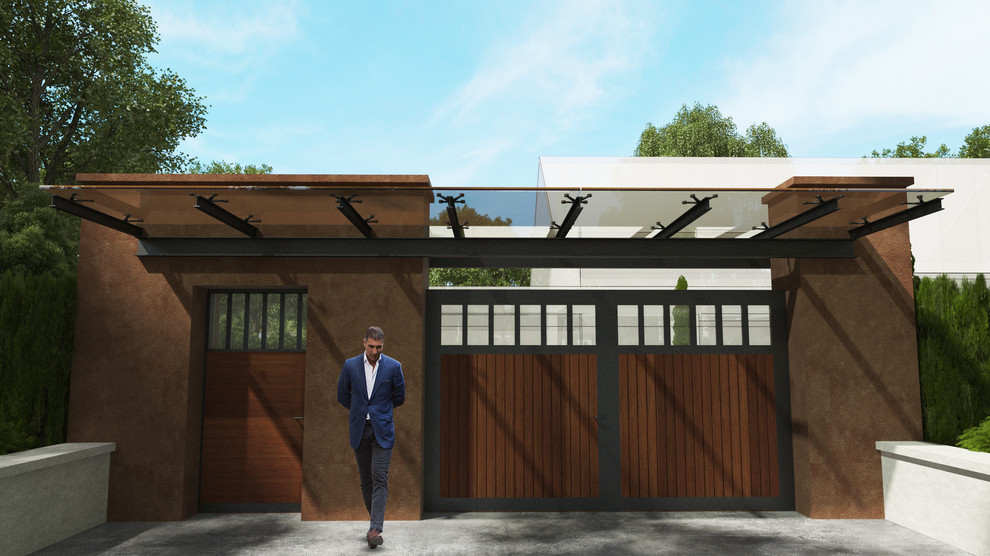 Визуализация навеса