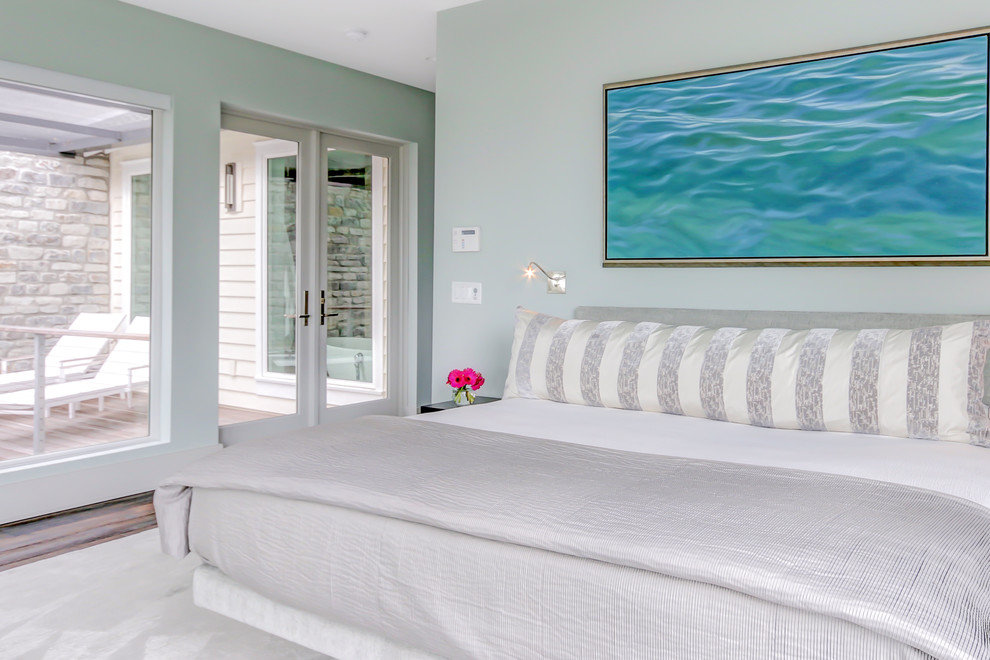 Bedroom - transitional bedroom idea