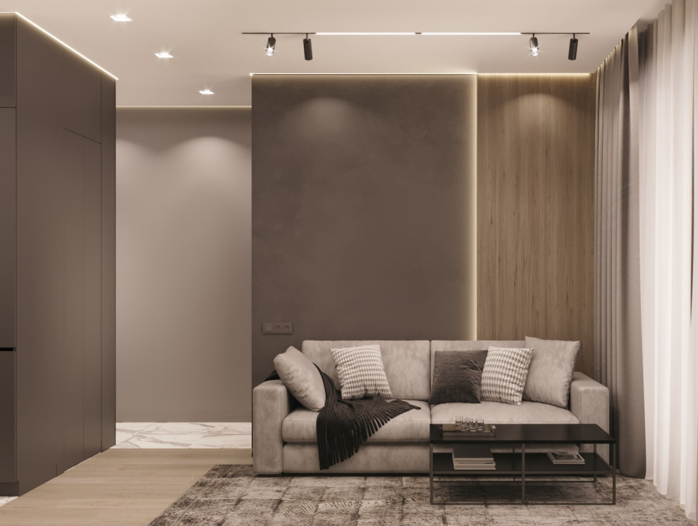 Дизайн 1к-квартиры в ЖК Макаровский квартал