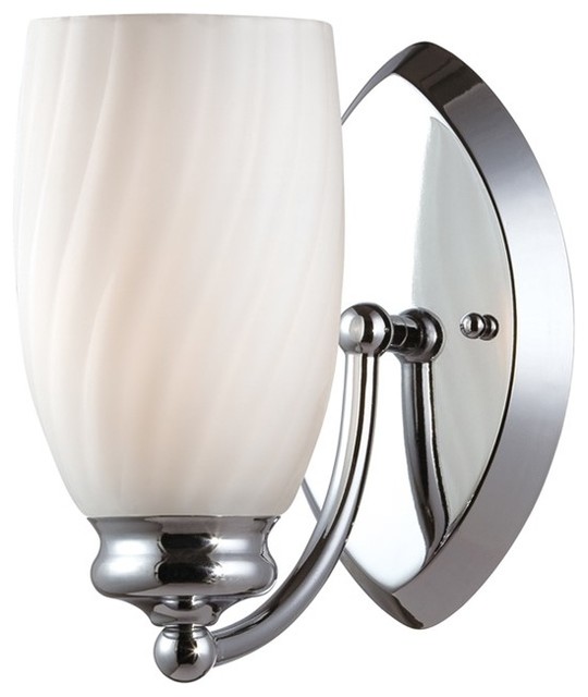 Belize Wall Sconce, Chrome
