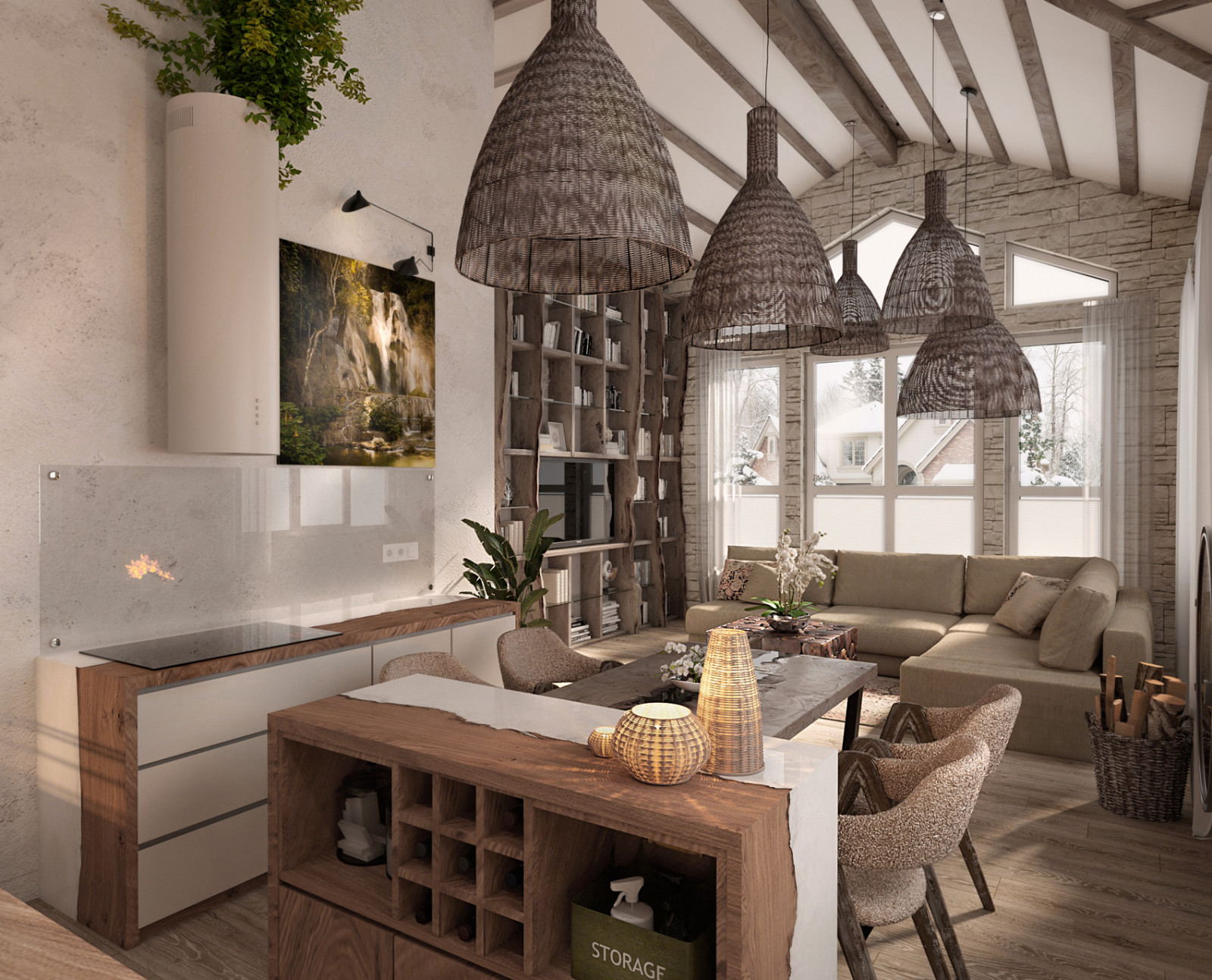 Дом в балийском стиле