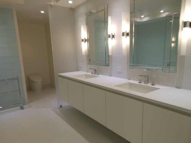Somerset Penthouse modern-badezimmer