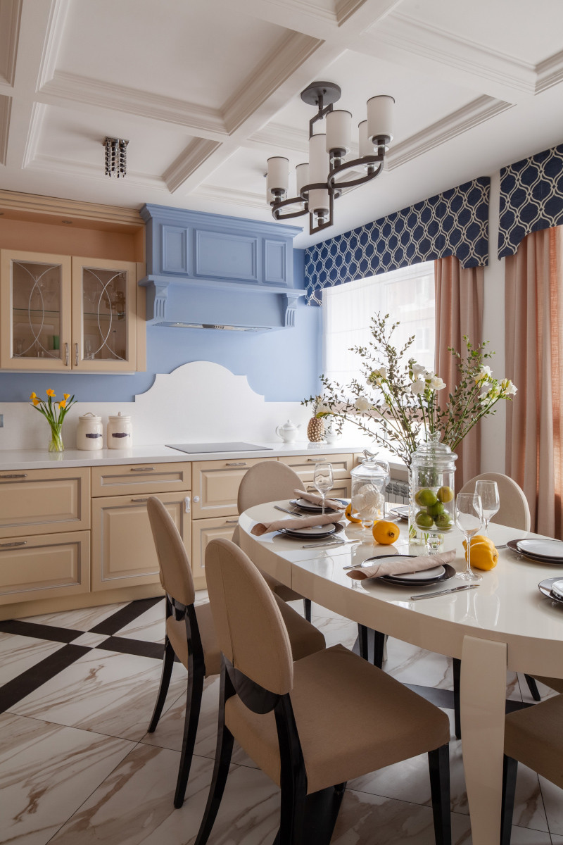 Квартира с элементами американского стиля.