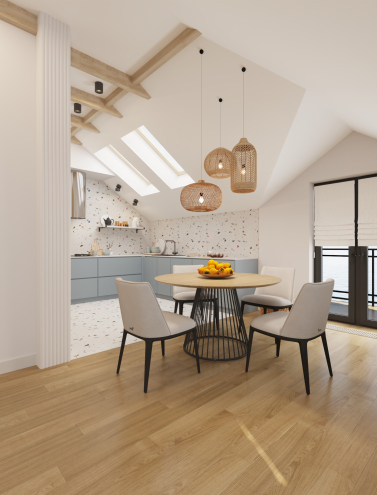 Кухня-гостиная ЖК "Черноморский 2"