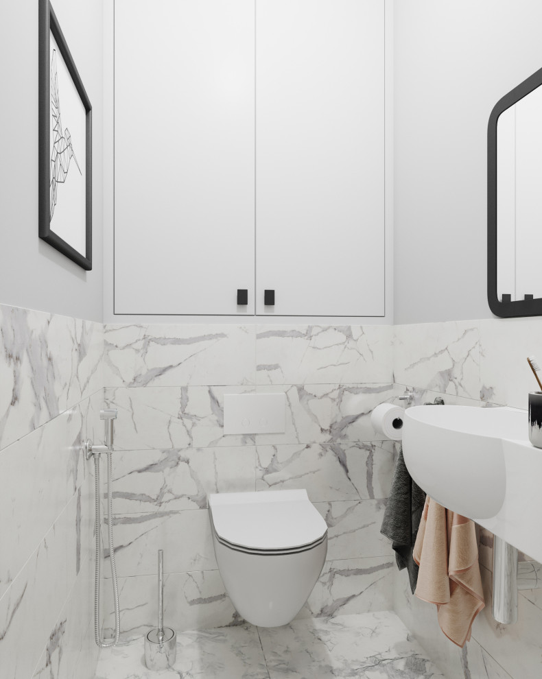 Контрастный белый