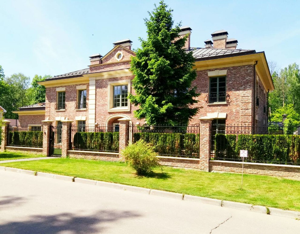 Коттедж из бельгийского кирпича