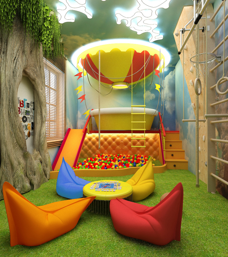 дизайн игровой комнаты