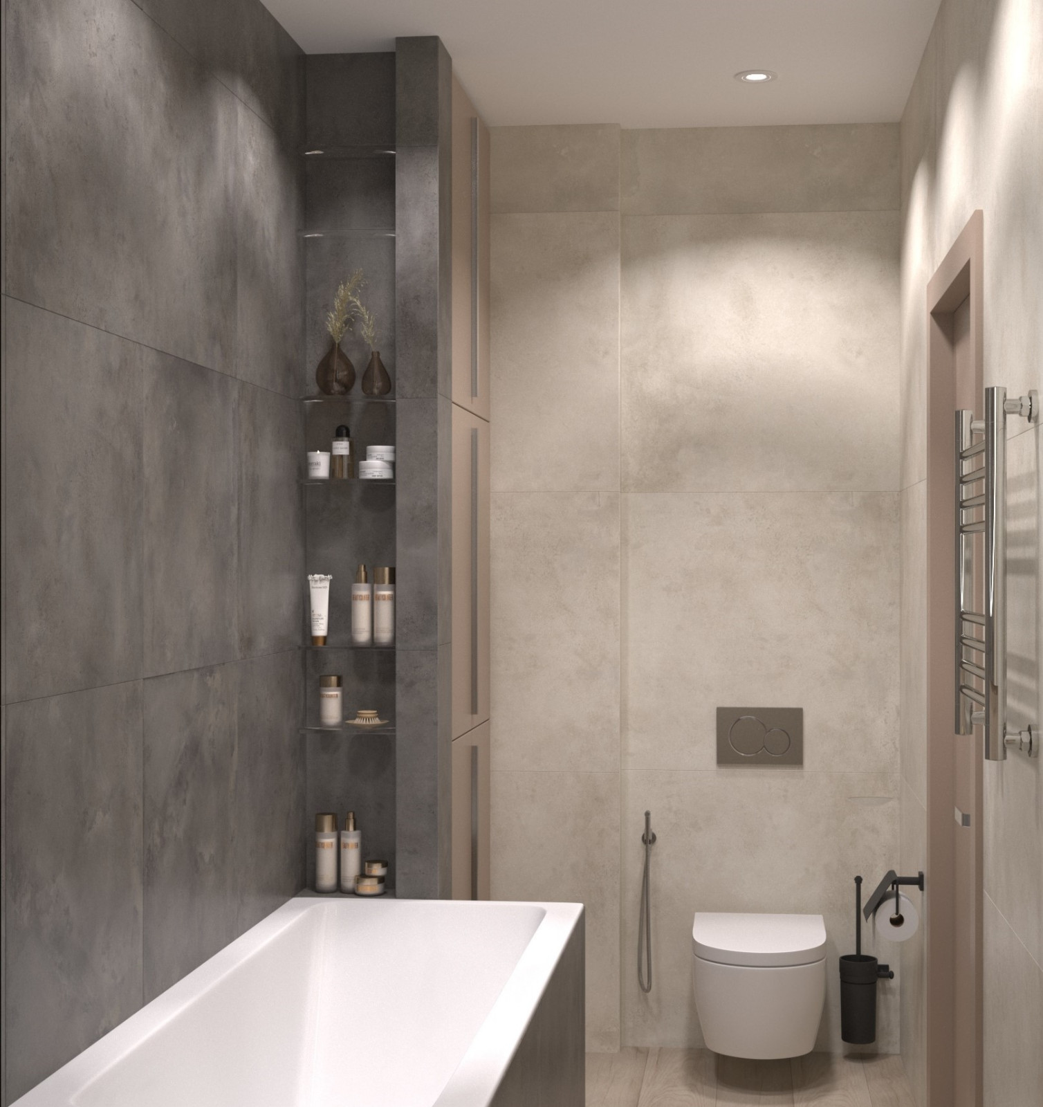 Трехкомнатная квартира 77 м.кв. на проспекте Мира