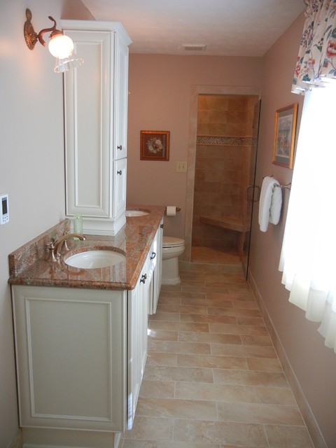 Narrow Master Bathroom Remodel - Marietta, GA 30062 ...