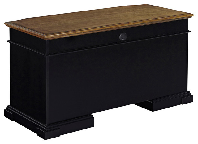 Home Styles Americana Pedestal Computer Desk In Black Styles Americana Pedestal Computer Desk