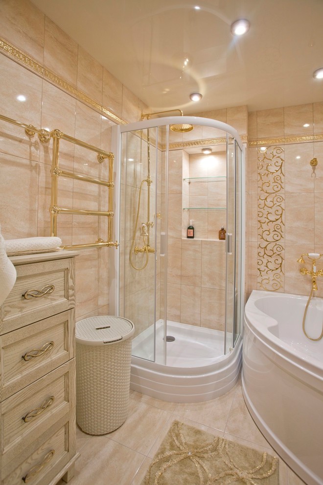 Квартира в классическом стиле. Романтичное настроение.