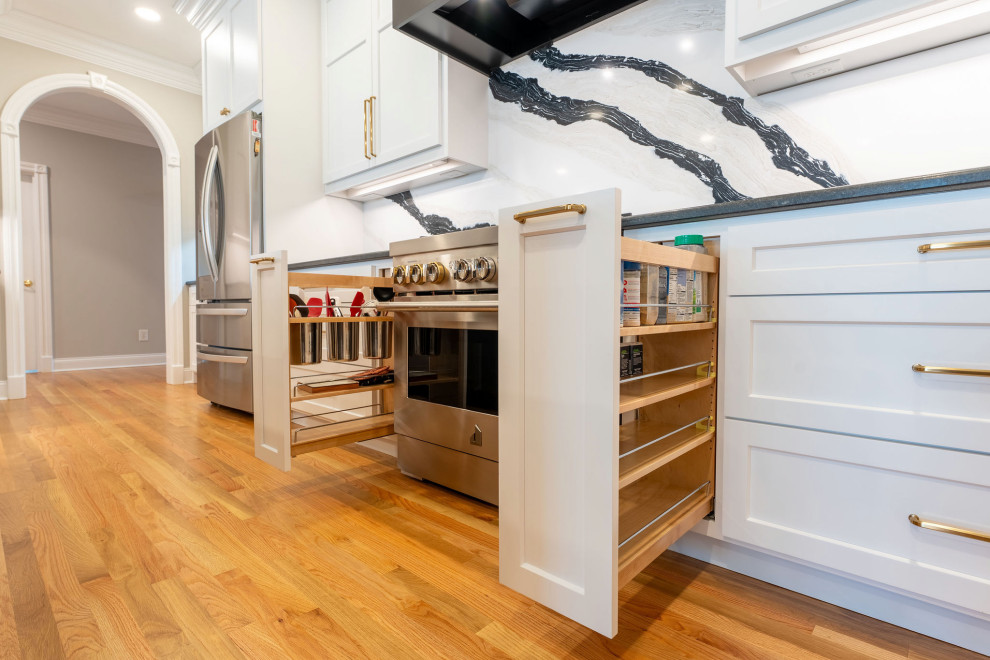 Fairvue Kitchen and Primary Bathroom