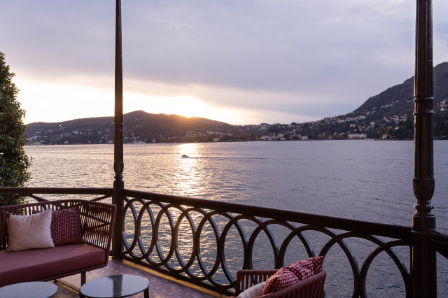 BLV un piano nobile affacciato sul lago di Como trendy-terrasse