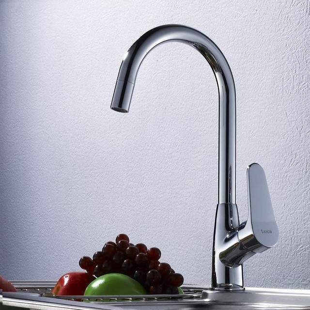 Single Handle Pull out Kitchen Faucet