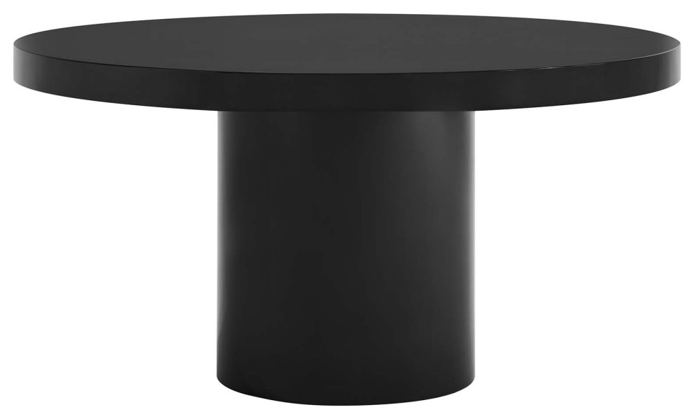 Gratify 60" Round Dining Table Transitional Dining Tables by