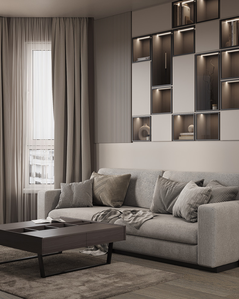 Современная квартира для стильного молодого человека