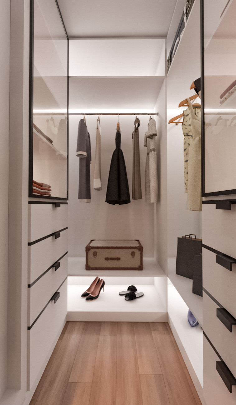 Проект 1 комнатной квартиры 45 кв.м.