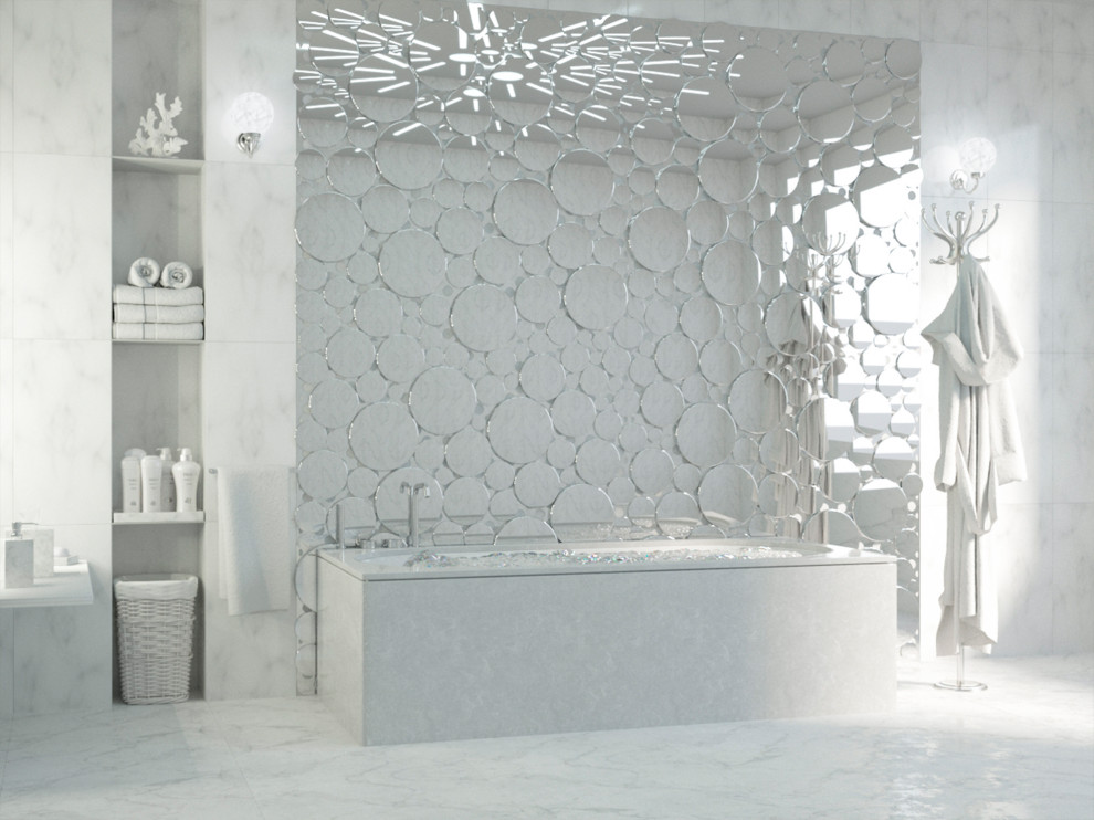 Белая ванная